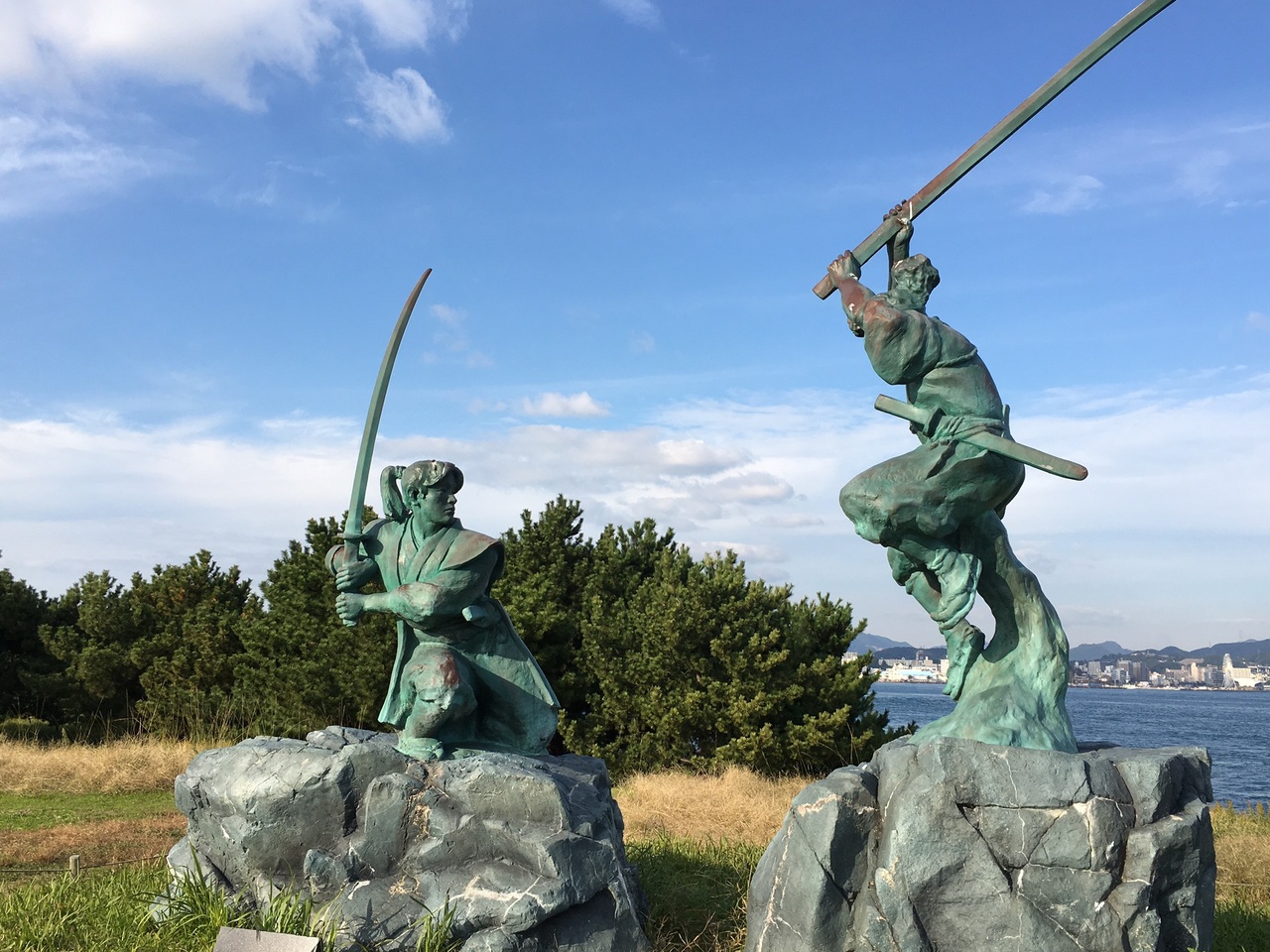 宮本武蔵 佐々木小次郎を撲殺～巖流島の決闘