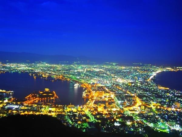 函館山展望台の夜景